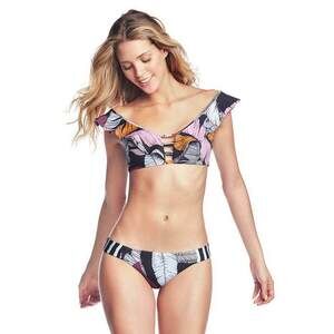 Maaji Women's Reversible Bikini Bottom size L $105 in multi color